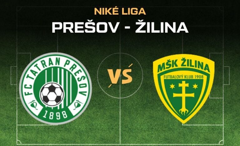 Prešov - Žilina v Niké lige