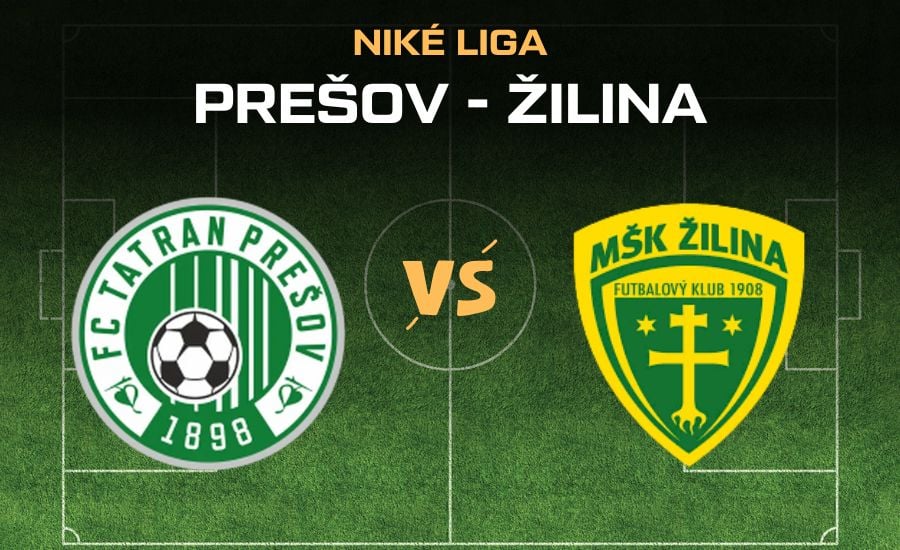 Prešov - Žilina v Niké lige