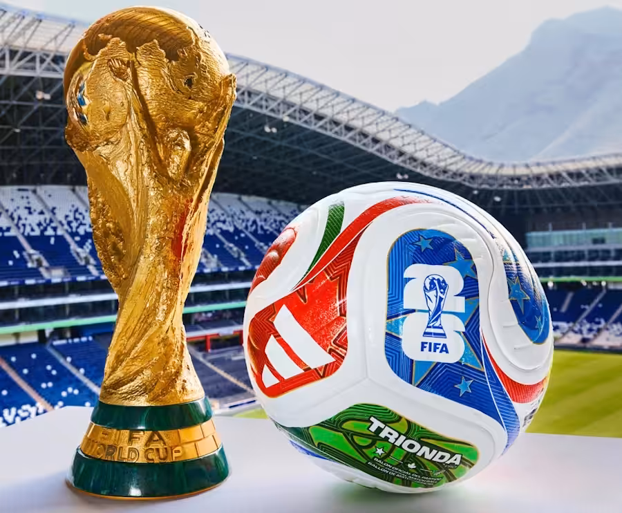 Oficiálna lopta MS vo futbale 2026 Trionda