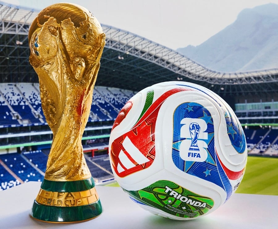 Oficiálna lopta MS vo futbale 2026 Trionda