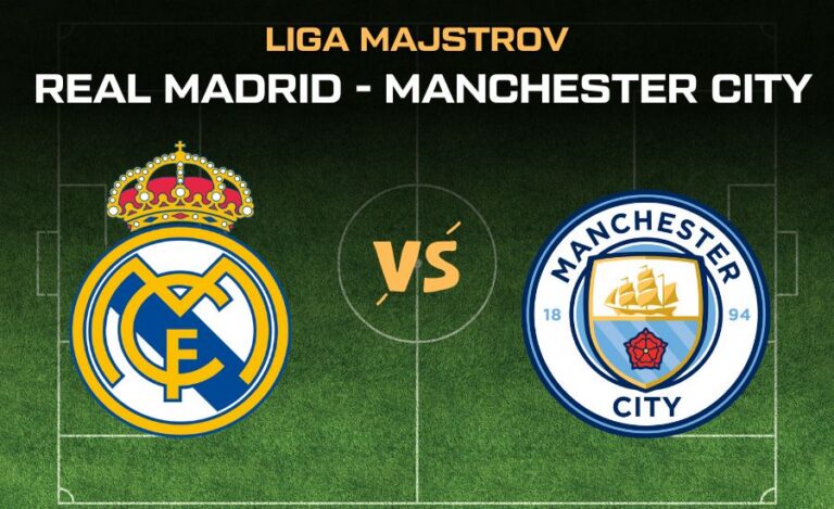 Futbal Real Madrid - Manchester City