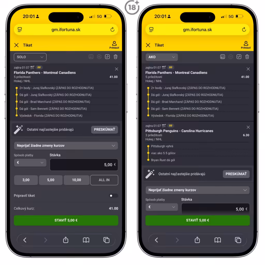Fortuna BetBuilder