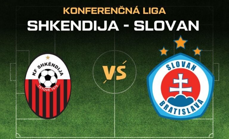 Futbal Shkendija - Slovan Bratislava