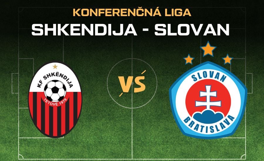 Futbal Shkendija - Slovan Bratislava