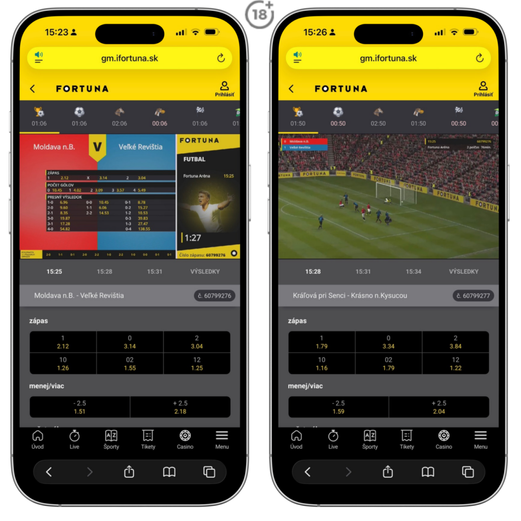 Fortuna virtuálne hry