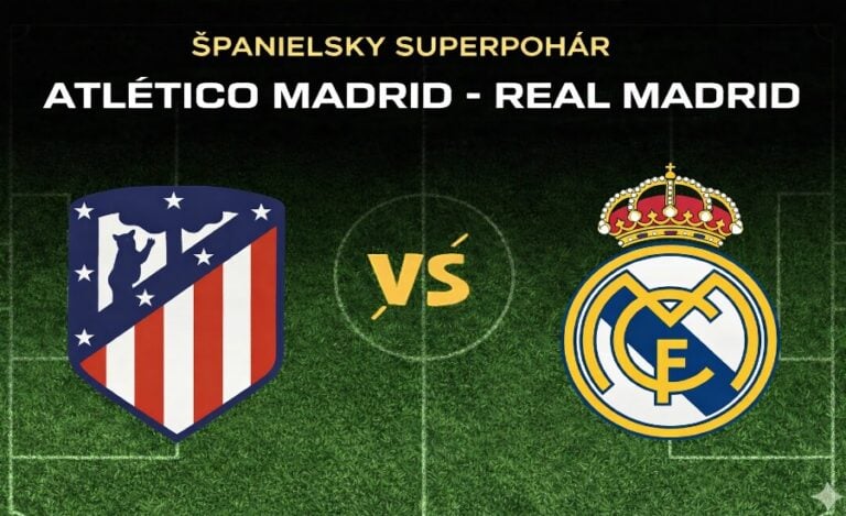 Real Madrid - Atlético Madrid futbal