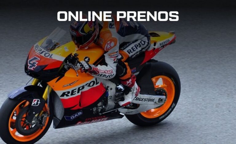 Online prenos MotoGP