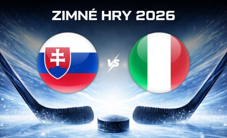 Slovensko - Taliansko hokej zimné hry 2026