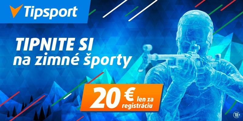 Bonus od Tipsportu na Zimné hry