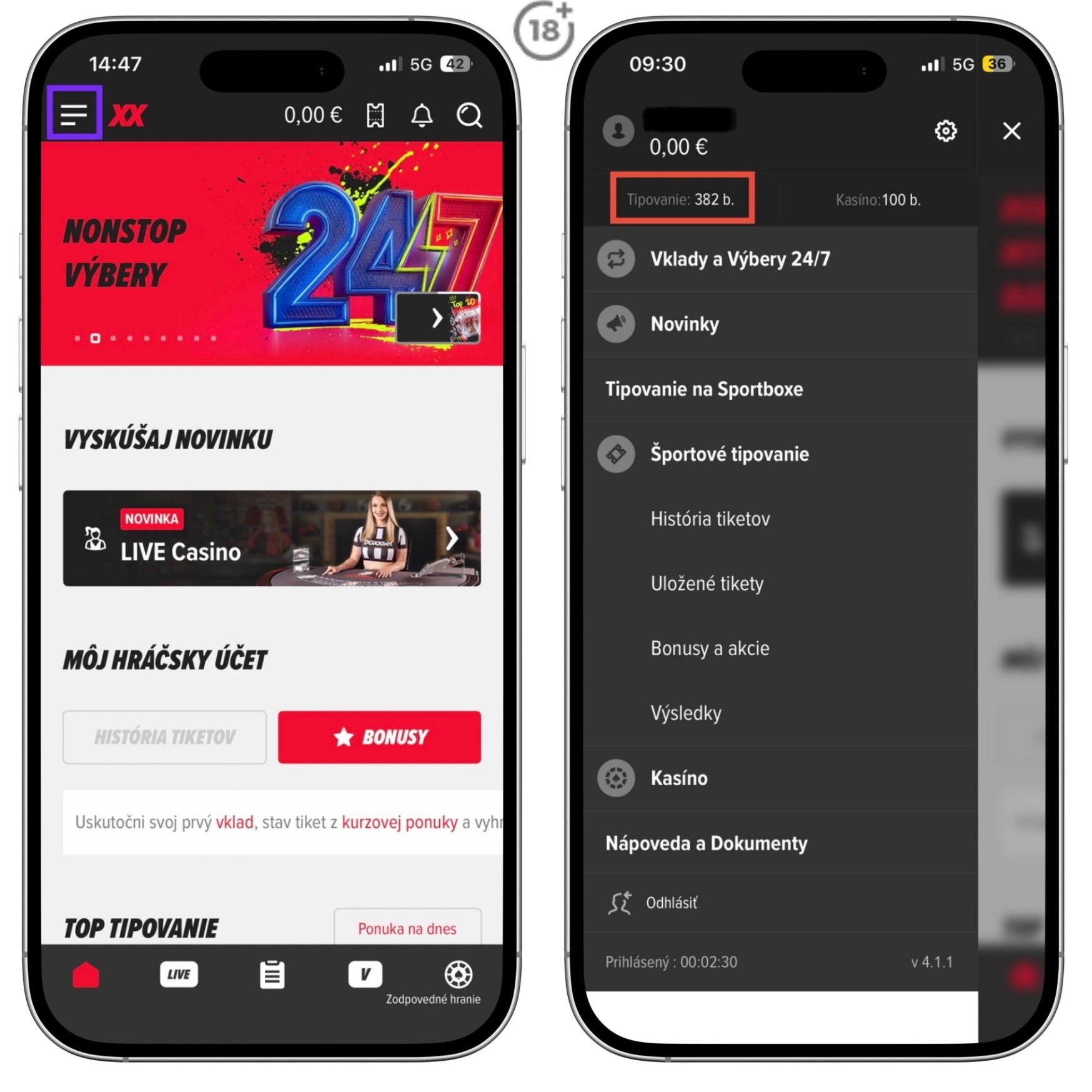 Doxxbet počet vernostných bodov
