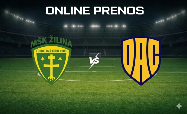 Online prenos Žilina - DAC [21.3.]