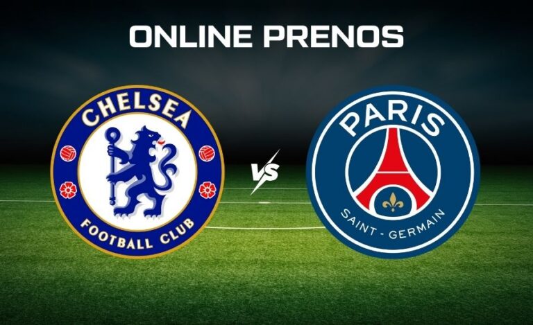 Online prenos Chelsea - PSG Liga Majstrov osemfinále