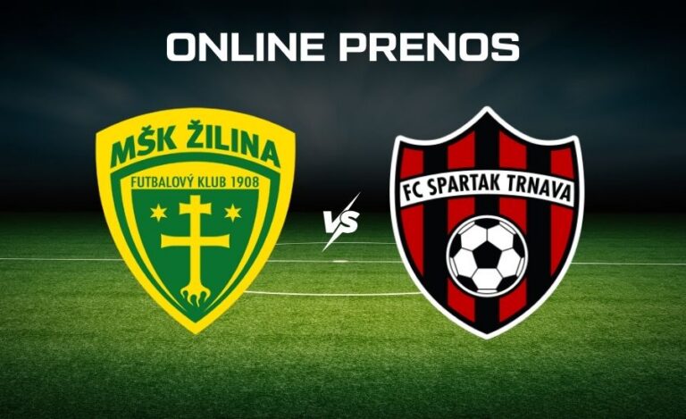 Online prenos MŠK Žilina - Spartak Trnava