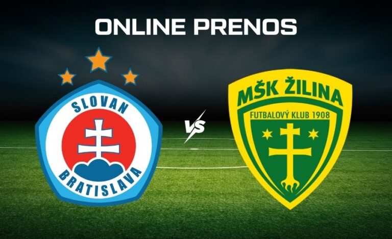 Online prenos Slovan Bratislava - MŠK Žilina