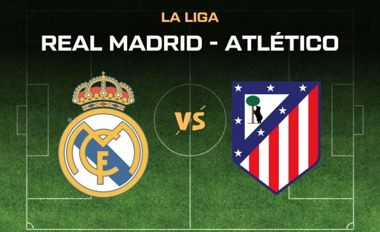 Real Madrid - Atlético Madrid live La Liga