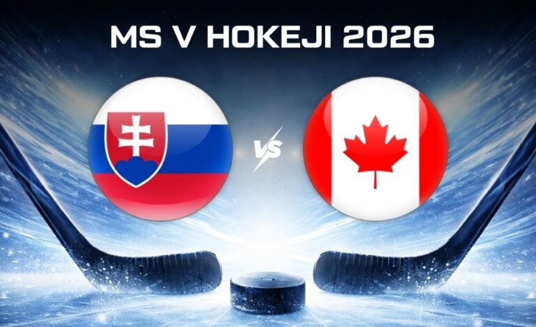 Slovensko - Kanada MS v hokeji 2026