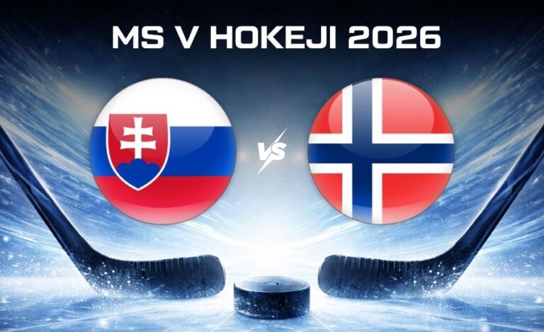 Slovensko - Nórsko MS v hokeji 2026
