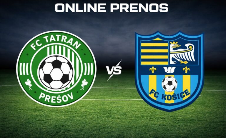 Online prenos Tatran Prešov - FC Košice [17.3.]