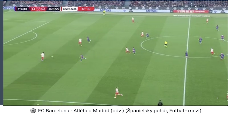 Barcelona - Atlético live stream 3.3.2026