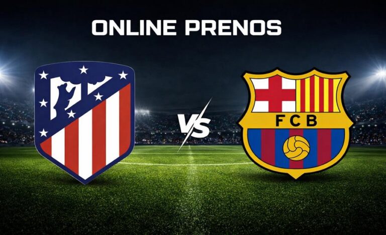 Atlético - Barcelona [14.4.] online prenos