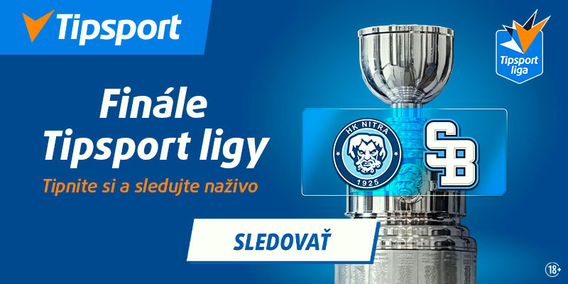 Finále Tipsport ligy Nitra - Slovan na TV Tipsport