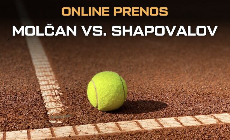 Molčan vs. Shapovalov [17.4.] ONLINE prenos