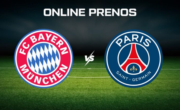 Bayern - PSG [6.5.] Online prenos