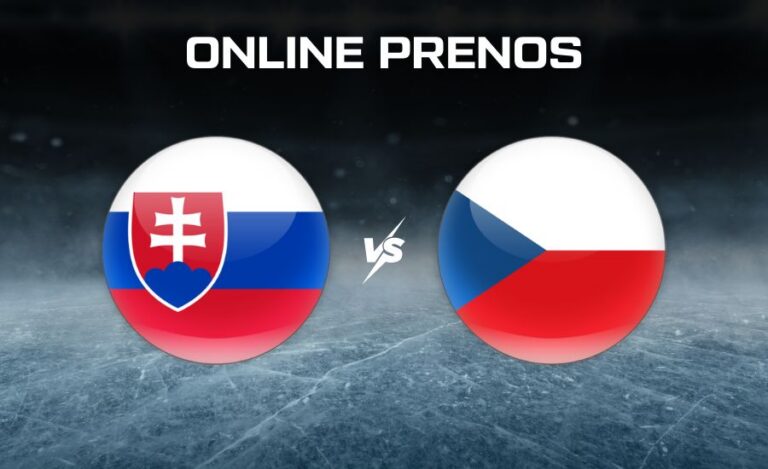 ONLINE: Slovensko - Česko [23.5.] na MS v hokeji 2026, skupina B