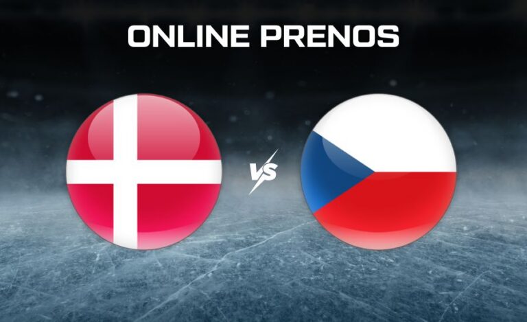 Online prenos Dánsko - Česko MS v hokeji 2026