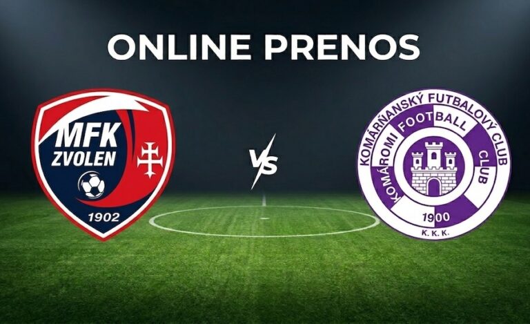 Zvolen – Komárno [19.5.] ONLINE prenos