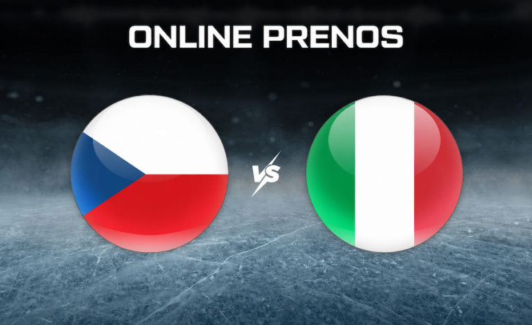 ONLINE: Česko - Taliansko [20.5.] na MS v hokeji 2026, skupina B