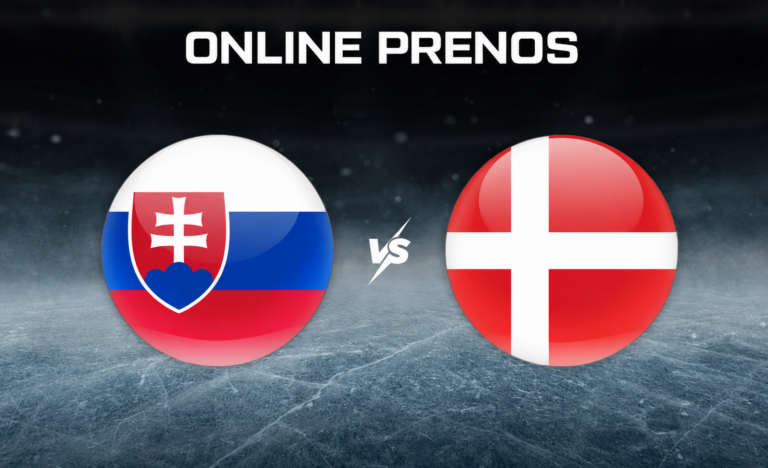 ONLINE: Slovensko - Dánsko [21.5.] na MS v hokeji 2026, skupina B