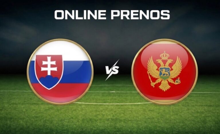 Slovensko - Čierna Hora [5.6.] ONLINE prenos