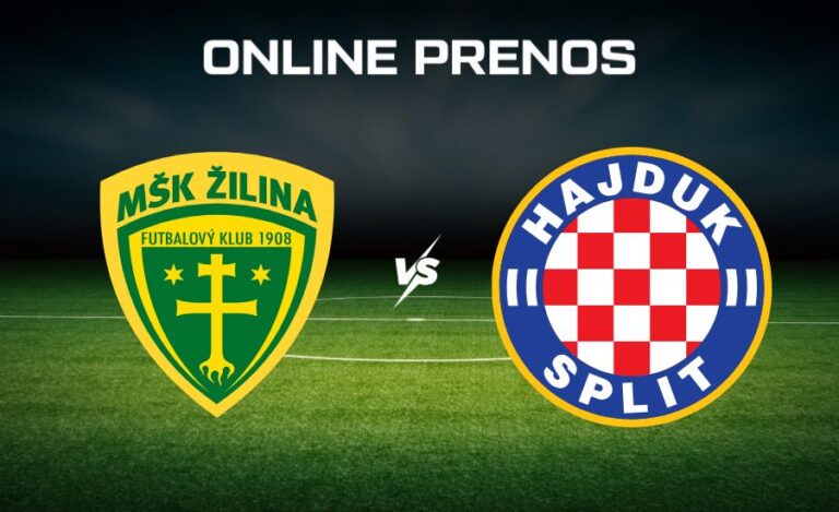 ONLINE MŠK Žilina - Hajduk Split [16.7.]