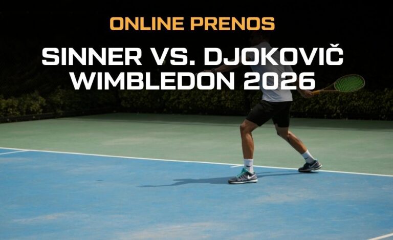 ONLINE: Sinner - Djokovič [10.7.] Wimbledon 2026