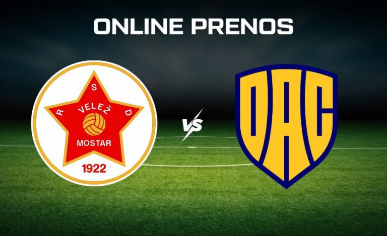 ONLINE: Velež Mostar - DAC Dunajská Streda [30.7.]