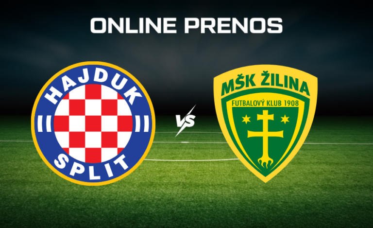 ONLINE: Hajduk Split - MŠK Žilina [9.7.] v 1. predkole Európskej ligy