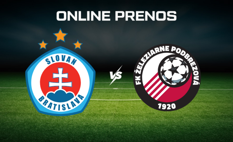 ONLINE: Slovan - Podbrezová [1.8.] v 2. kole Niké ligy