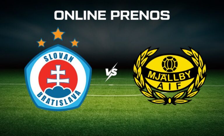 ONLINE Slovan Bratislava - Mjällby AIF [11.8.]