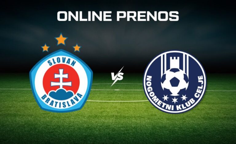 ONLINE Slovan Bratislava - NK Celje [19.8.]