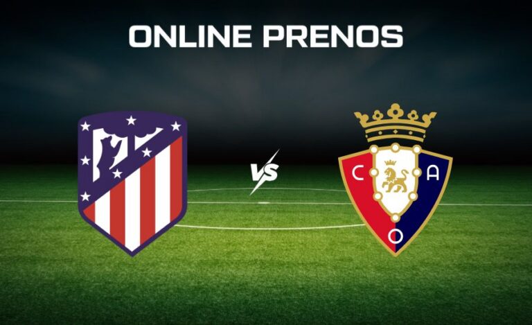ONLINE Atlético Madrid - Osasuna [16.9.]