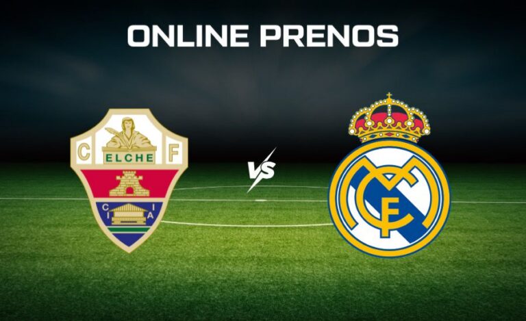 ONLINE Elche - Real Madrid [15.9.]