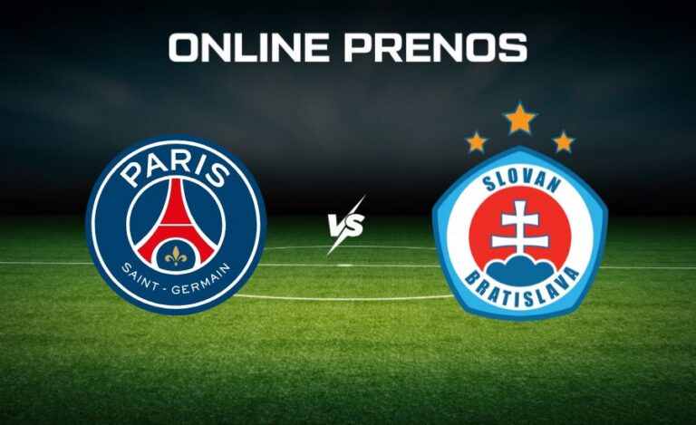 ONLINE: PSG - Slovan Bratislava [9.9.]