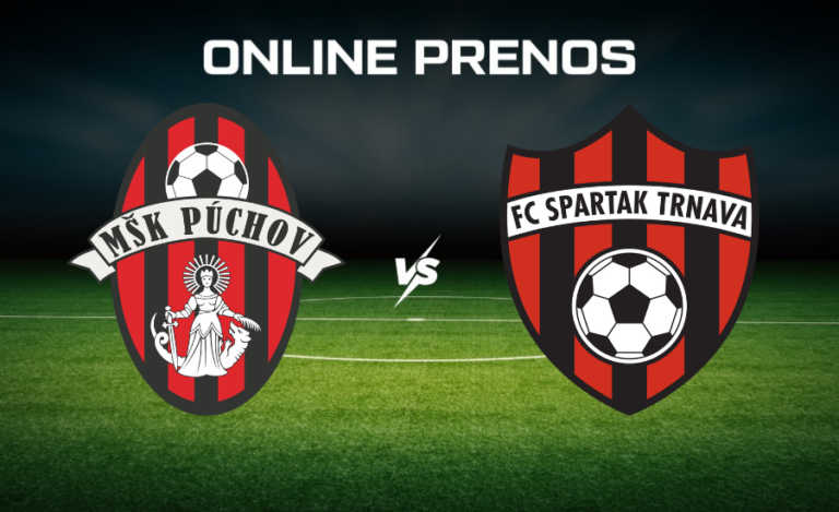 Púchov - Spartak Trnava dnes [2.9.]: ONLINE prenos zo Slovnaft Cupu