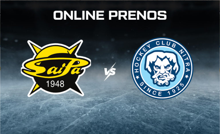 SaiPa - Nitra dnes [12.9.]: ONLINE prenos z hokejovej Ligy majstrov