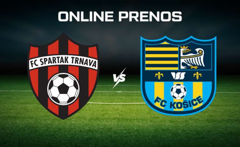 Trnava - Košice dnes [12.9.]: ONLINE prenos z Niké ligy