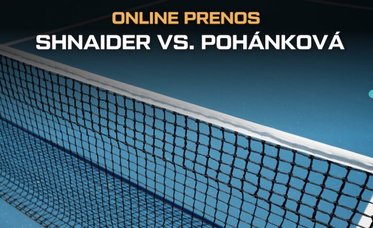 Tenis Shnaider vs. Pohánková [31.10.] online