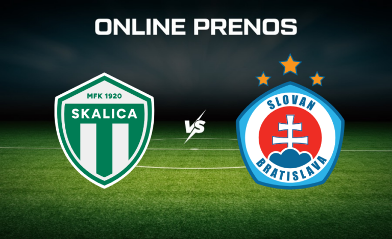 Skalica - Slovan Bratislava dnes [10.10.]: ONLINE prenos z Niké ligy